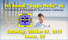 Oct 19 (Sat) - Stephanie Callaway Memorial Giggle Medic 5k 
