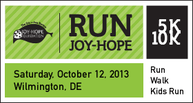 Oct 12 (Sat) - 4th Joy Hope Foundation 5k/10k 