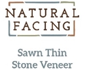 *Natural Facing -- sawn thin stone veneer 
